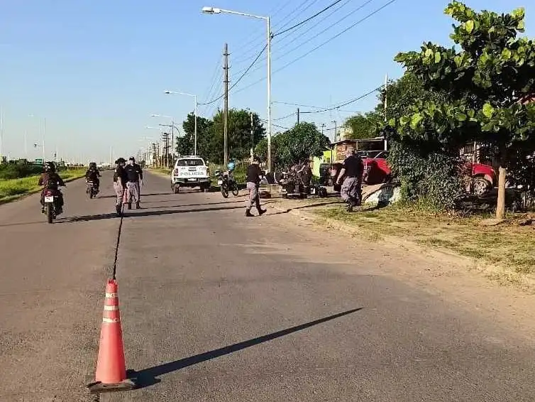 Un cabo de policía falleció tras un siniestro 
vial sobre la avenida Gendarmería Nacional