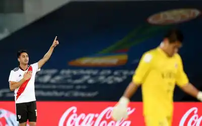 El Pity Martínez se despidió de River con todo, y ya piensa en volver...
