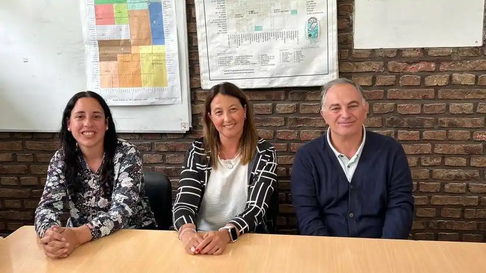 Ana Clara Calvete, Leticia Muda y Martín Garate