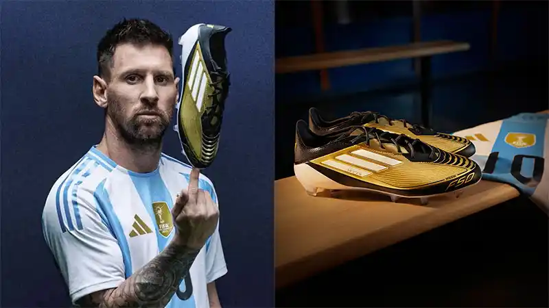 Leo Messi lucirá los nuevos Adidas F50.