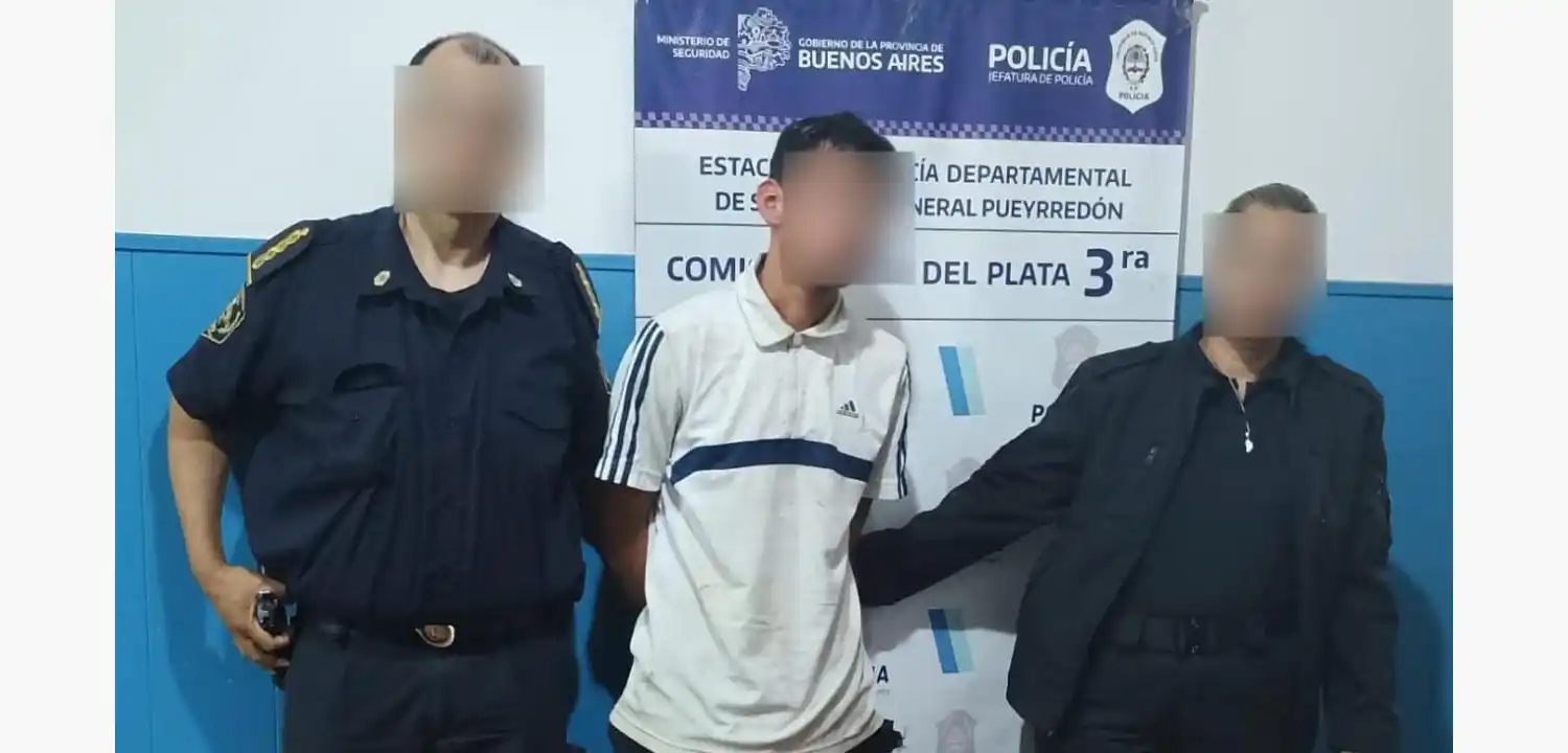 Intentó robar una casa y lo detuvieron a las pocas cuadras con el celular de la víctima