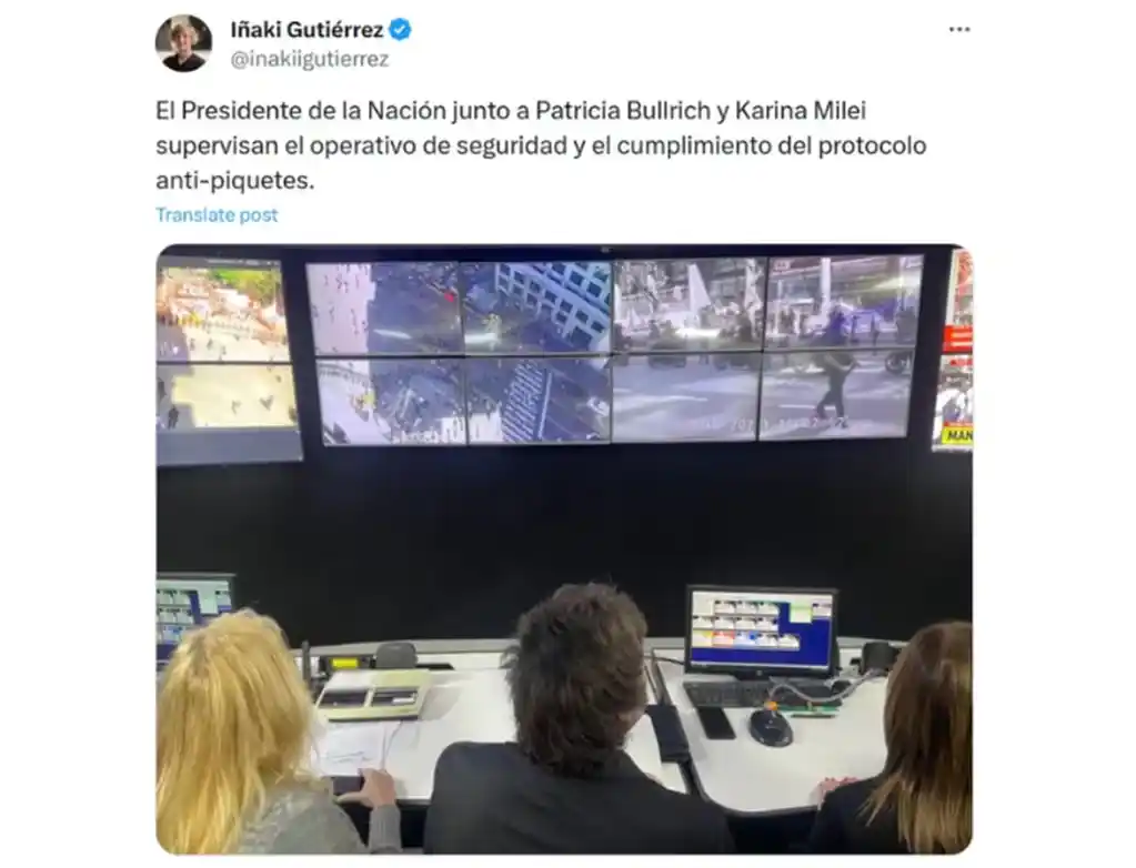 El posteo del asesor del presidente