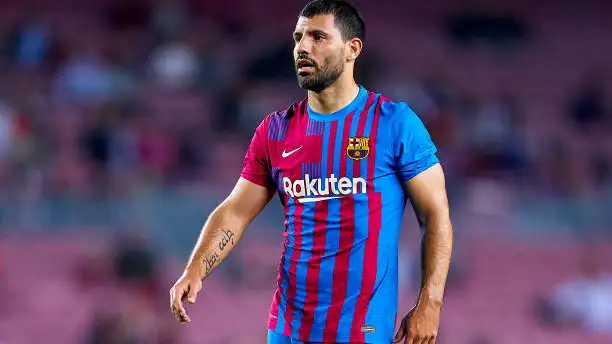 Sergio Agüero, en su paso por Barcelona.