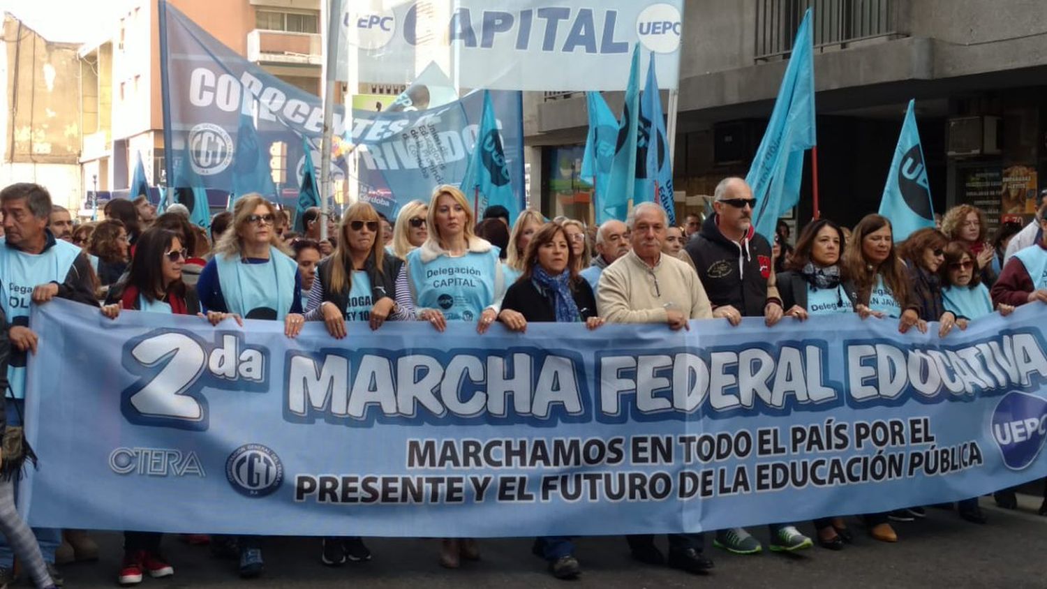 Marcha Federal docente y paro en todo el país