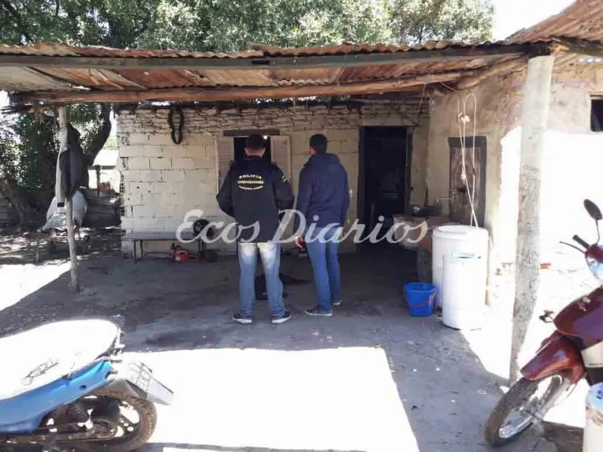 Dos allanamientos por el robo de garrafas en avenida 59