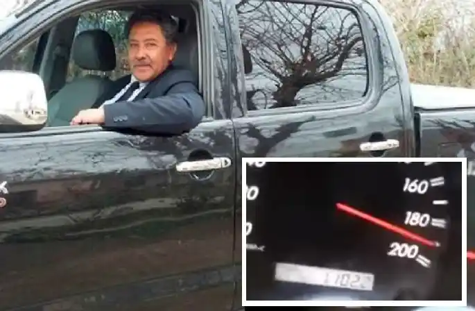 Video: Despidieron al director de Tránsito que se filmó a 190 km/h
