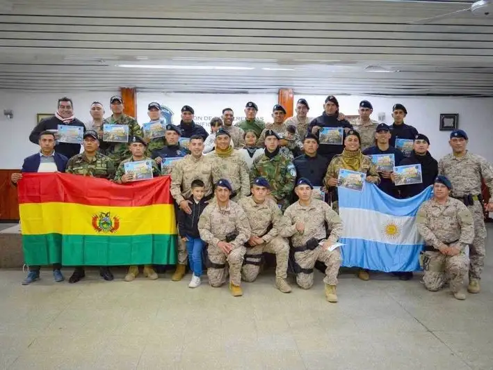 Integrante de la Policía de Formosa
se capacitó en la provincia de La Rioja