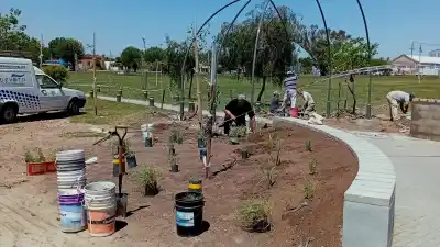 Inauguran Paseo que une Devoto y Bagnolo a 30 años del hermanamiento