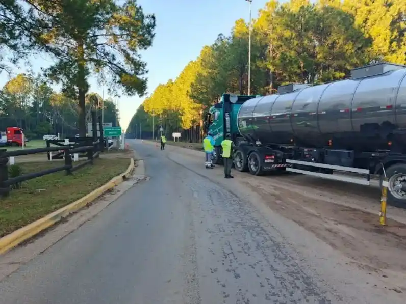 Intensifican los controles en el cruce fronterizo en el Puente Internacional General San Martín