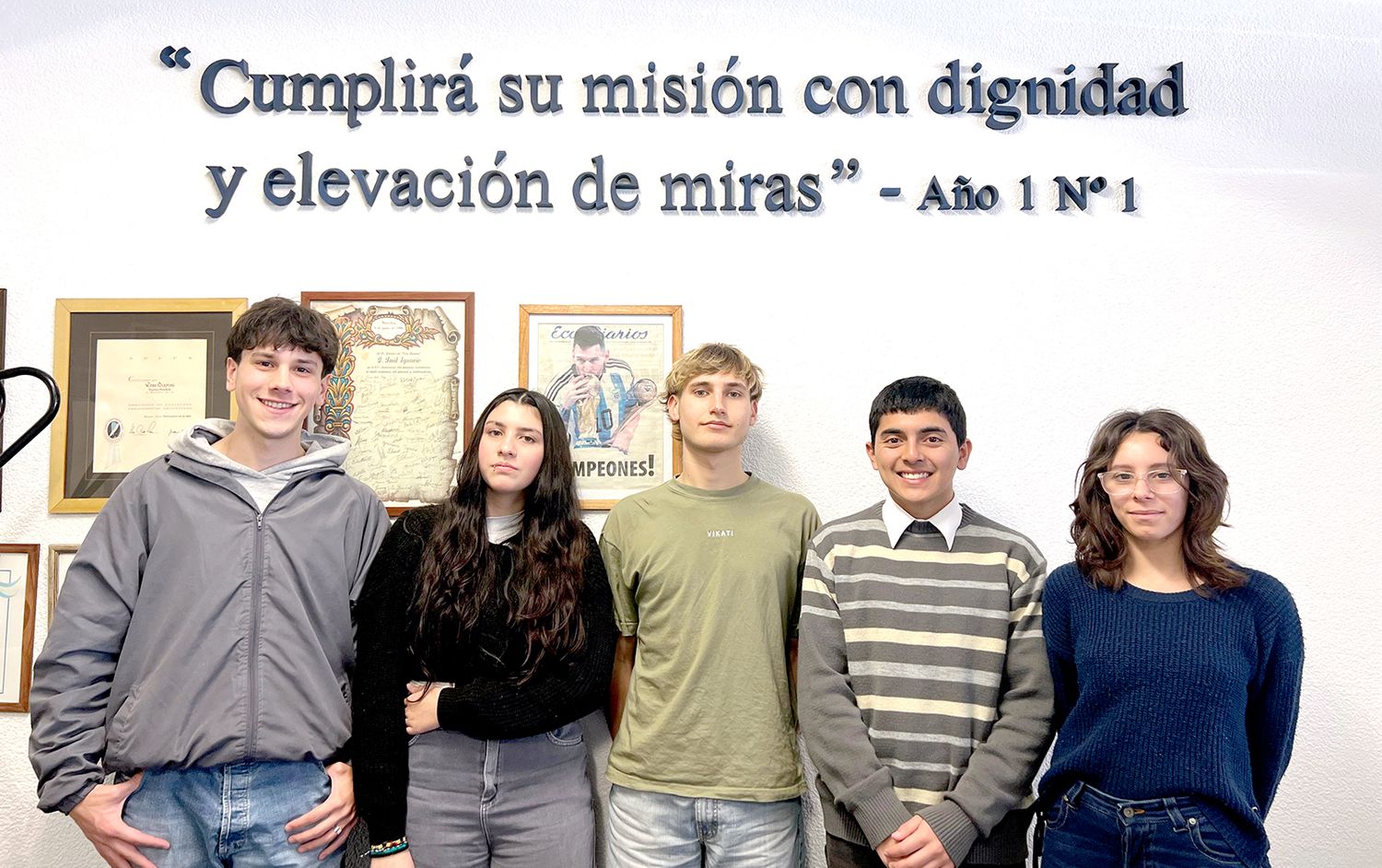 Estudiantes de la Técnica Nº 3 en Ecos Diarios