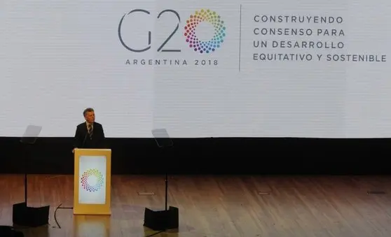 Macri asumió la presidencia del G20