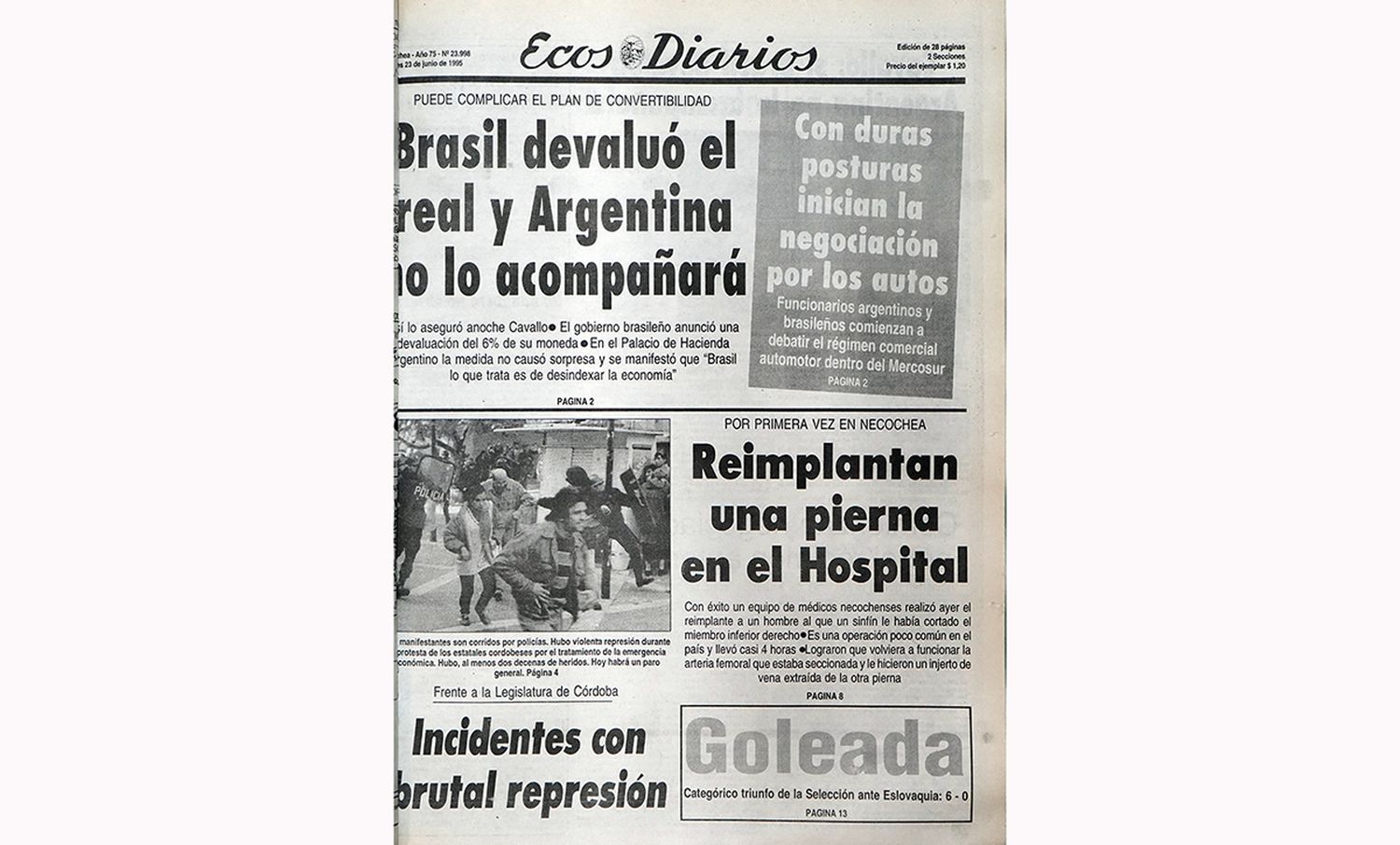 Viernes 23 de junio de 1995