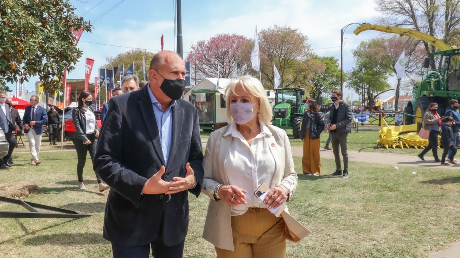 Perotti participó de la 115° edición de la muestra de la Sociedad Rural de Rafaela