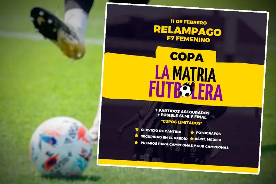 Llega a Rafaela el torneo relámpago de fútbol 7 femenino del año
