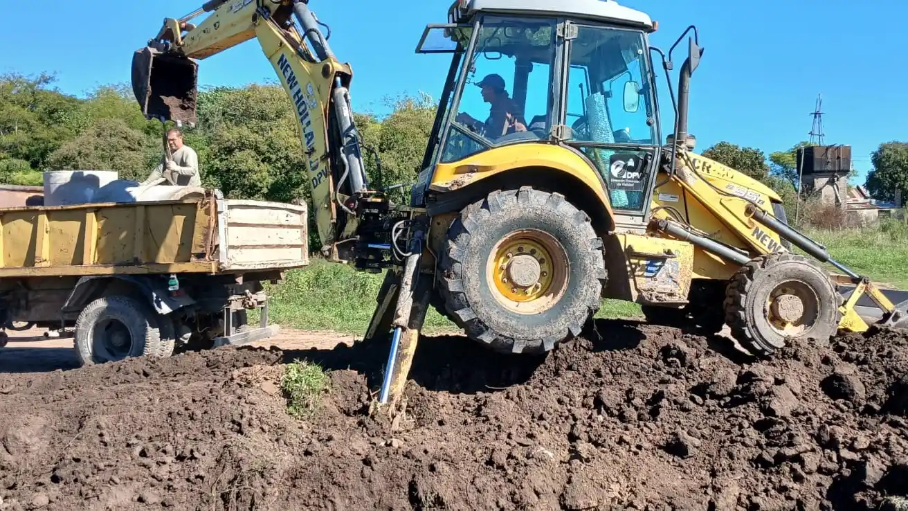 González Calderón: continúan obras viales y anuncian nuevas mejoras