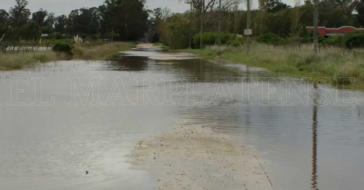 Barrios del norte quedaron aislados por las inundaciones del temporal