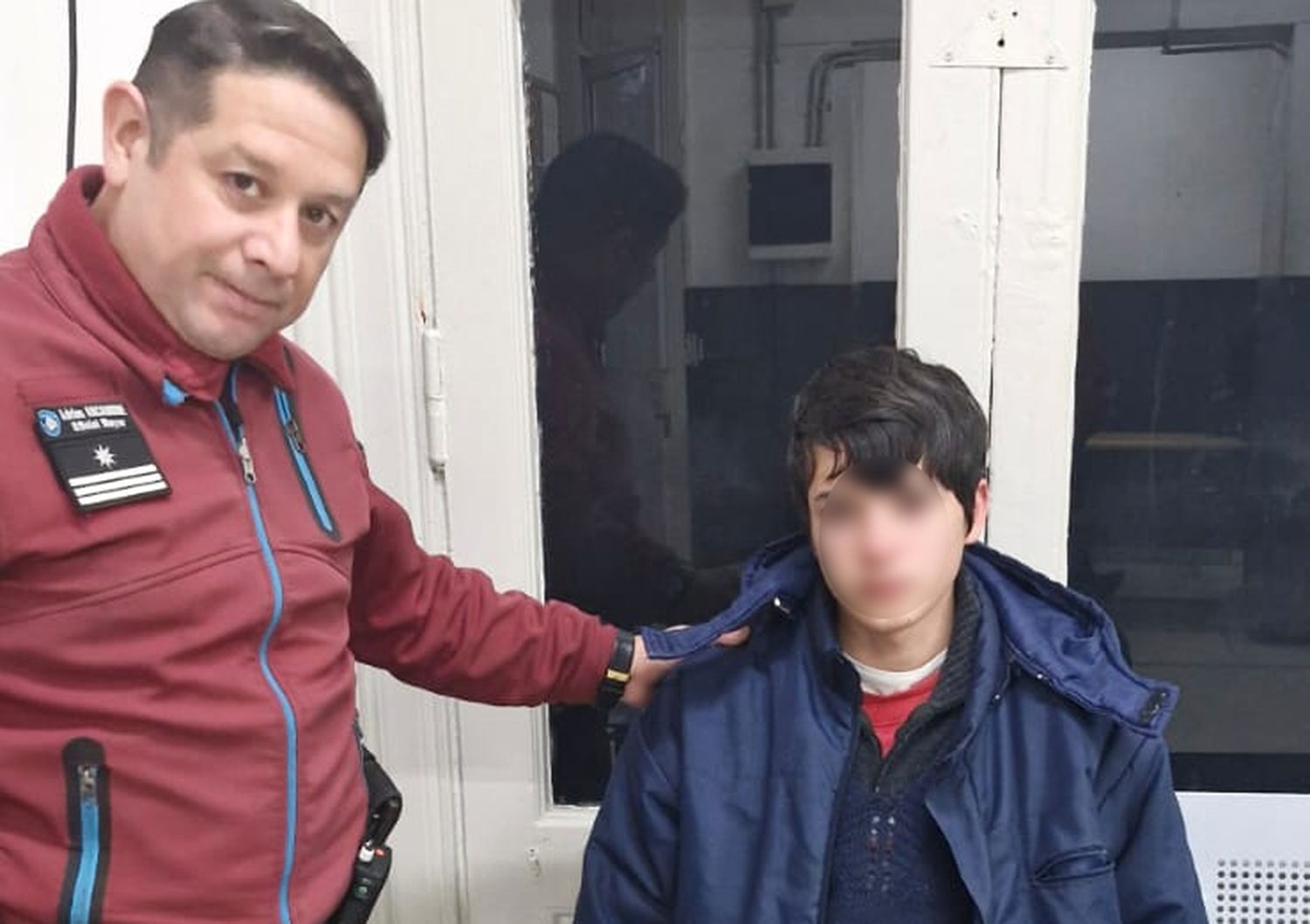 El joven que era buscado