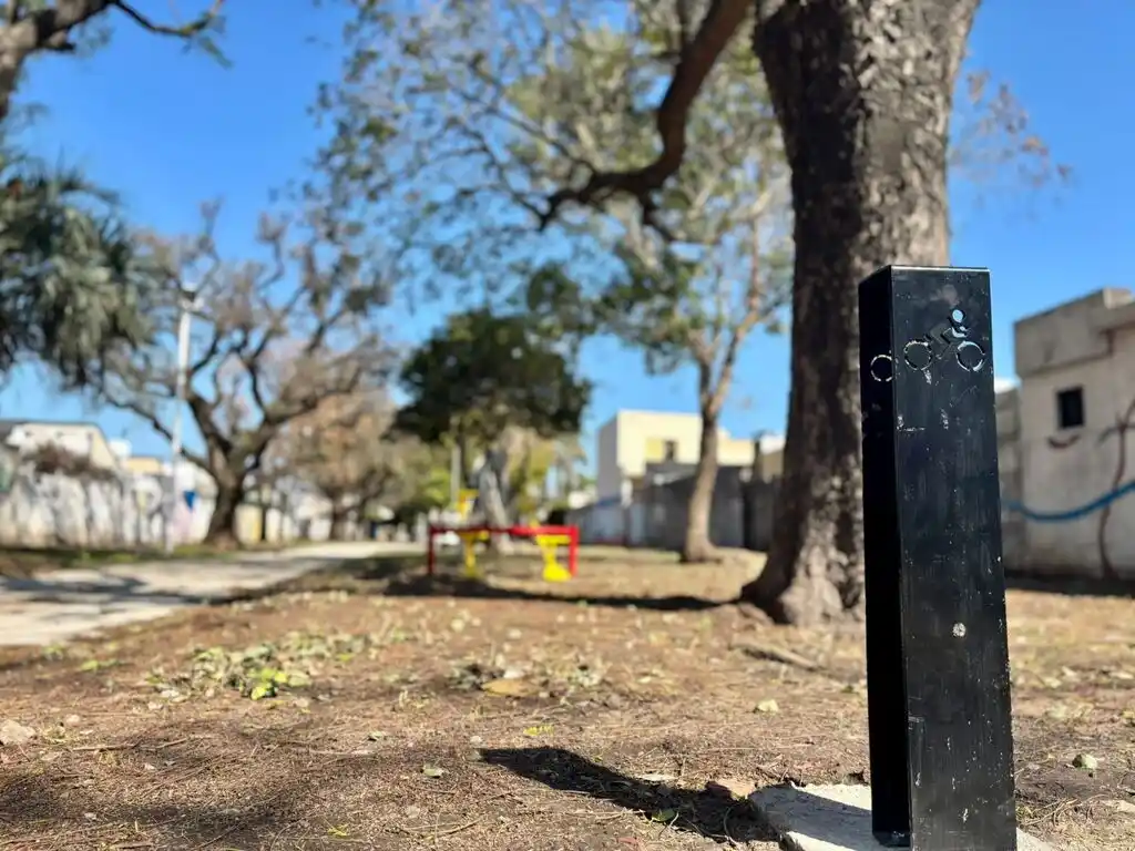 Avanza la recuperación del espacio central del barrio Ilolay