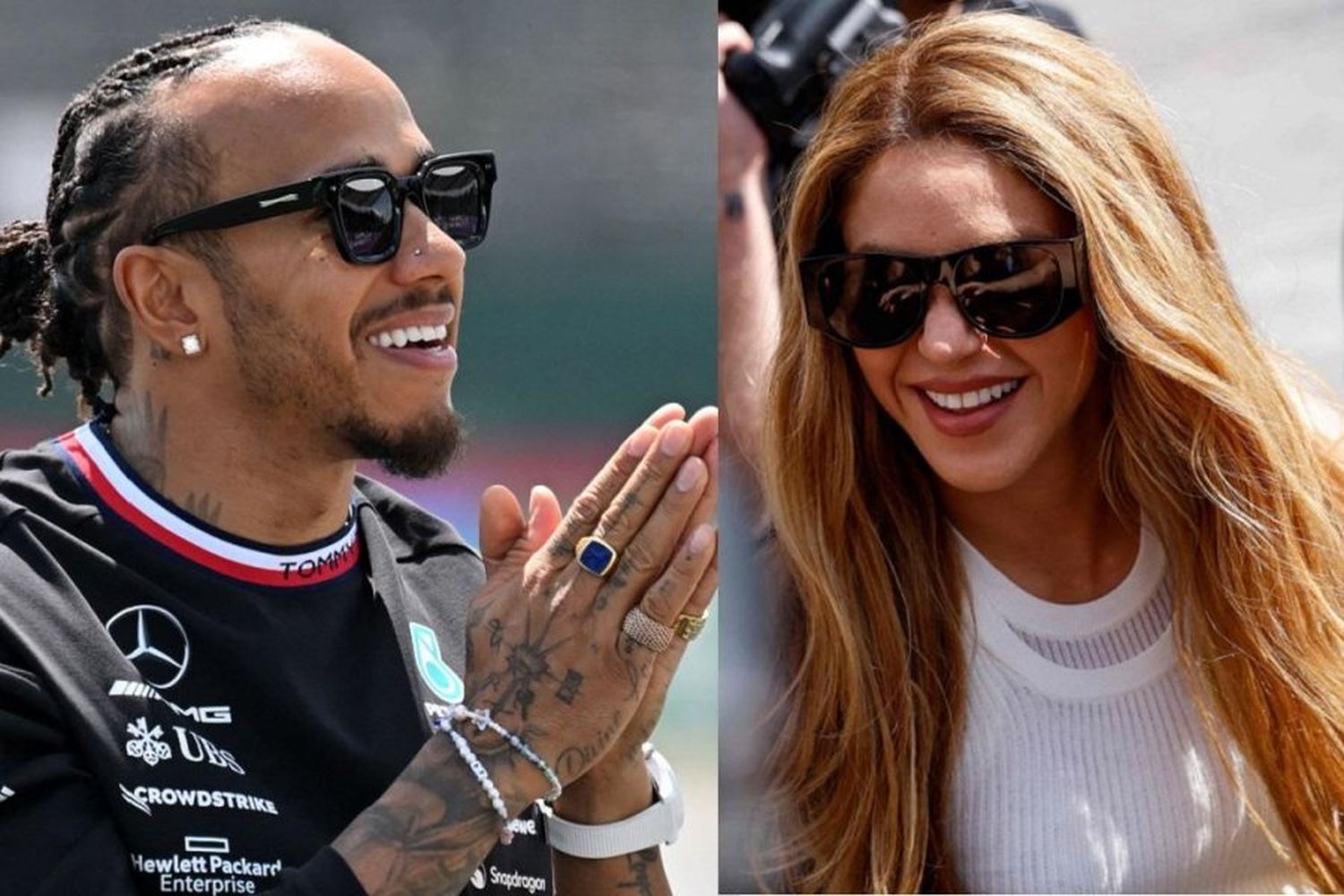 Lewis Hamilton apuntó contra Shakira y afirmó que lo está usando: “Ella quiere hacer creer que existe una relación”