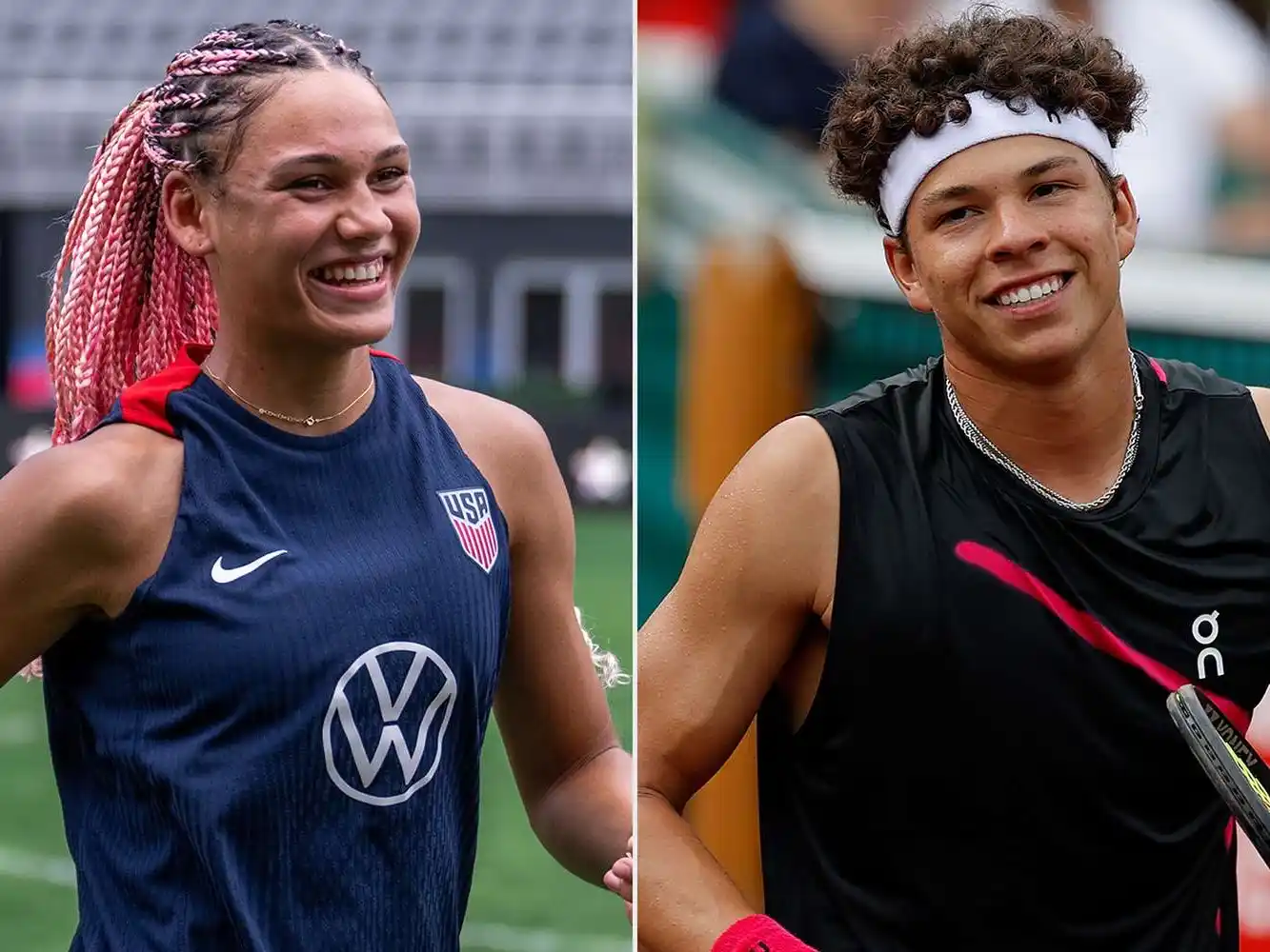 Ben Shelton y Trinity Rodman: la nueva pareja estelar del deporte estadounidense