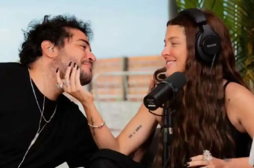 Sofía Gonet junto a Homero Pettinato