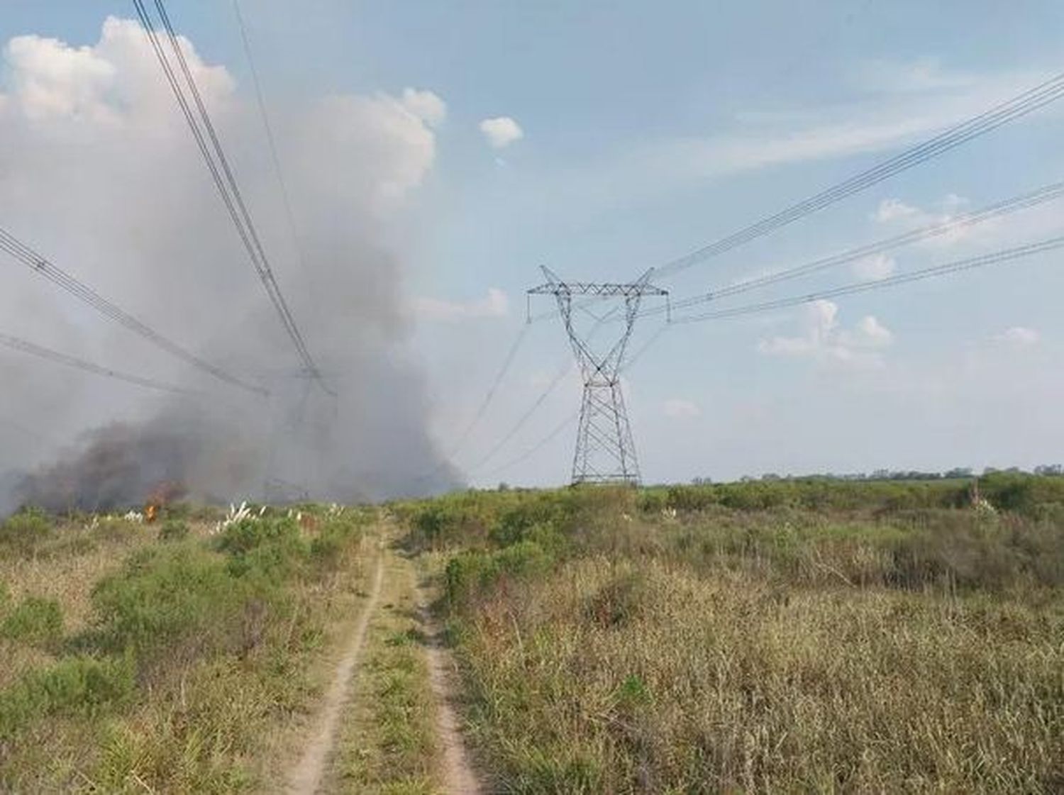 Así fue el incendio que provocó el apagón que dejó a medio país sin luz