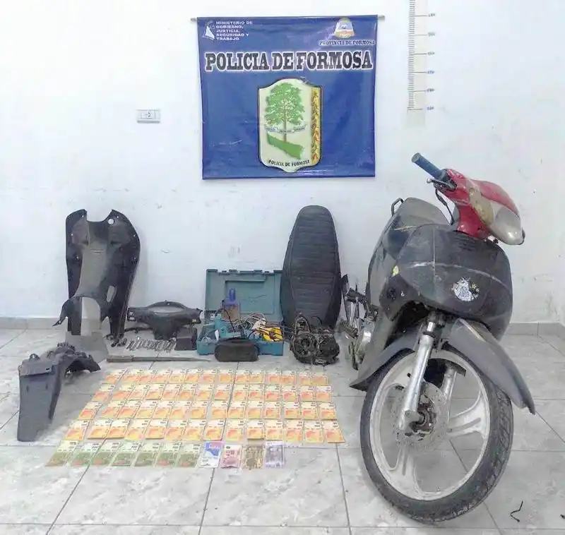 Barrio La Nueva Formosa: realizan allanamiento, 
esclarecen cuatro ilícitos y hay tres detenidos