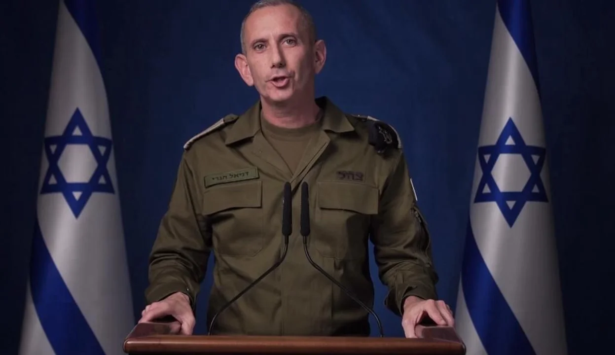 Daniel Hagari, portavoz de las Fuerzas Armadas de Israel