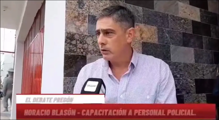 Horacio Blasón – Capacitación A Personal Policial