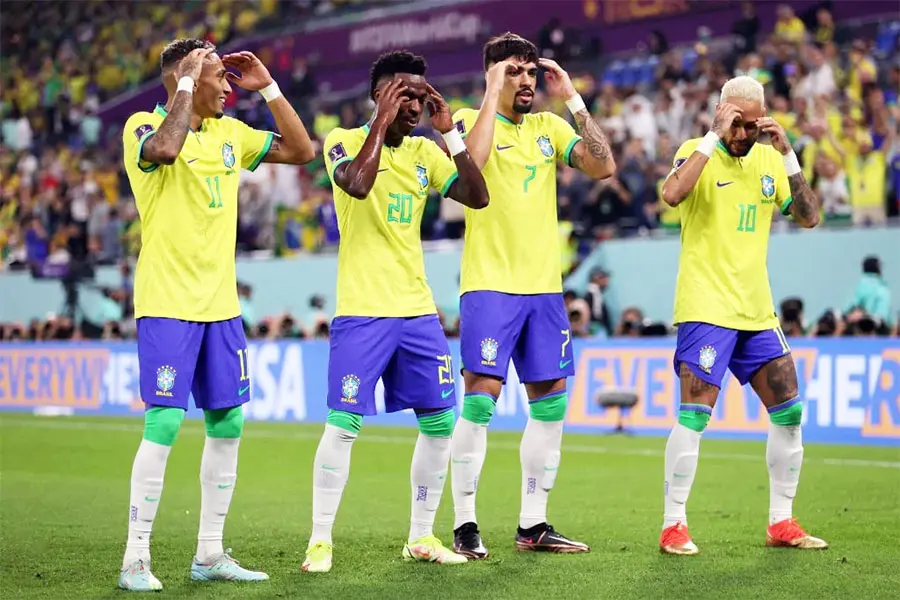 Brasil se floreó ante Corea del Sur y está en cuartos