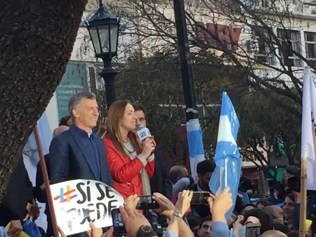 Marcha del #SíSePuede en Bahía Blanca con Macri, Vidal y Ritondo donde el oficialismo ganó las PASO