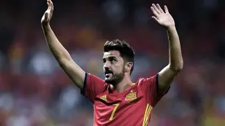 David Villa, que brilló en la seleccion española, anunció su retiro