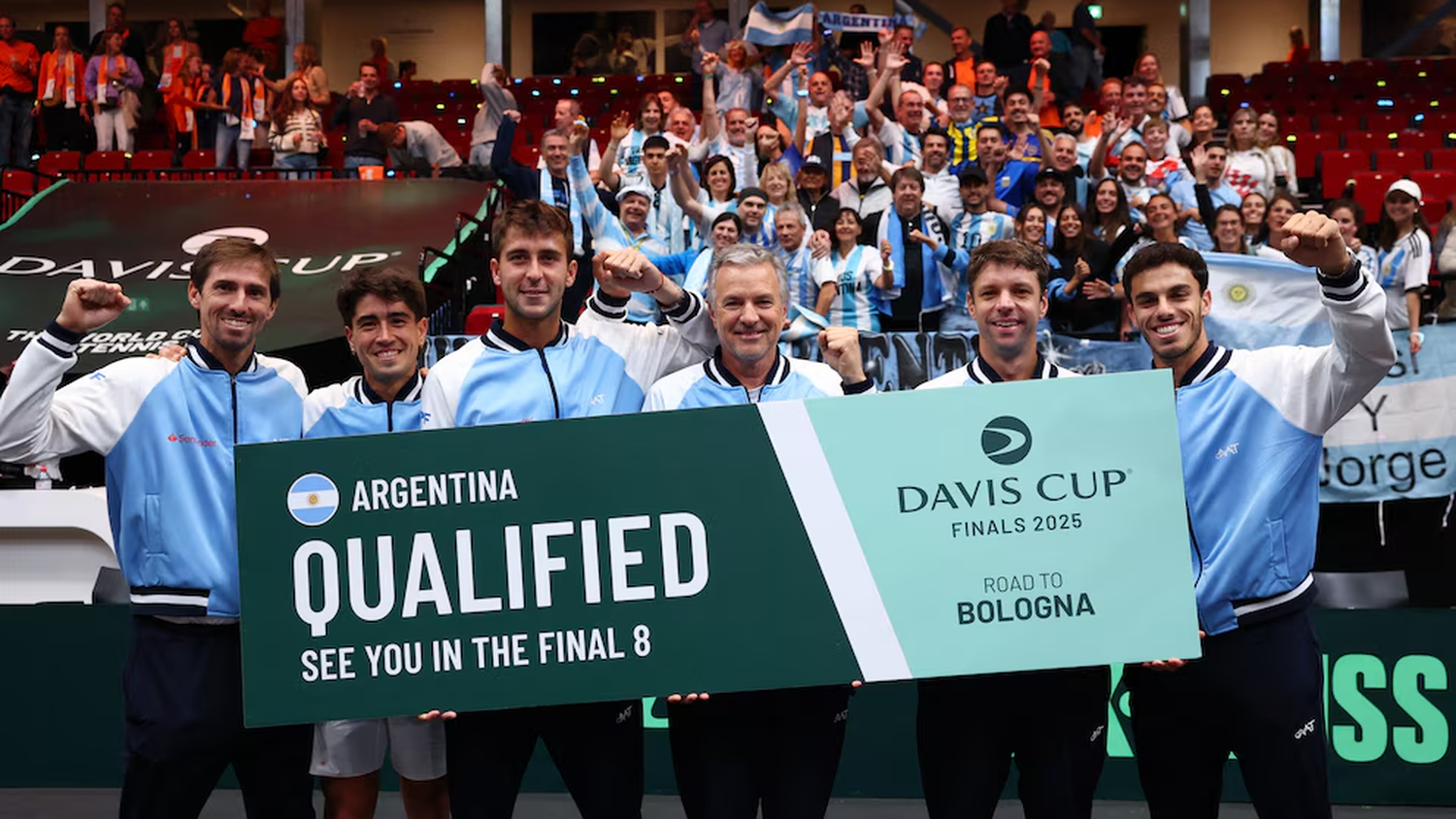 Sorteo del Final 8 de la Copa Davis 2025: Argentina jugará ante Alemania