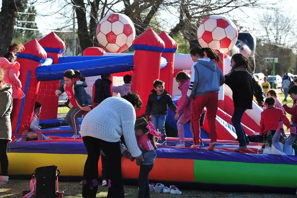 En Pueblo Belgrano también hubo festejos por el Día del Niño