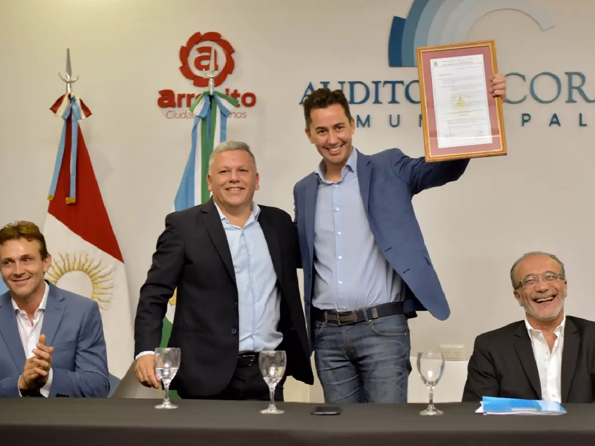 Arroyito: la nueva obra de cloacas beneficiará a 12 mil habitantes en 20 años   