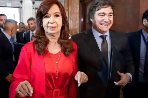 Milei calificó el acto en Plaza de Mayo como “un partido homenaje” a Cristina Fernández