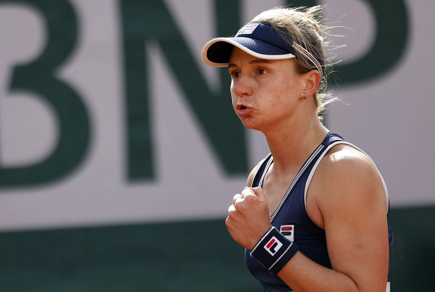 Nadia Podoroska, histórica: avanzó a cuartos de final de Roland Garros