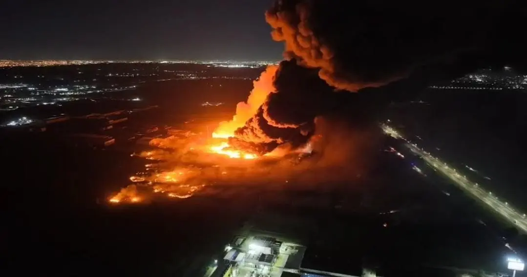 El viernes por la noche una violenta explosión sacudió a Ezeiza.