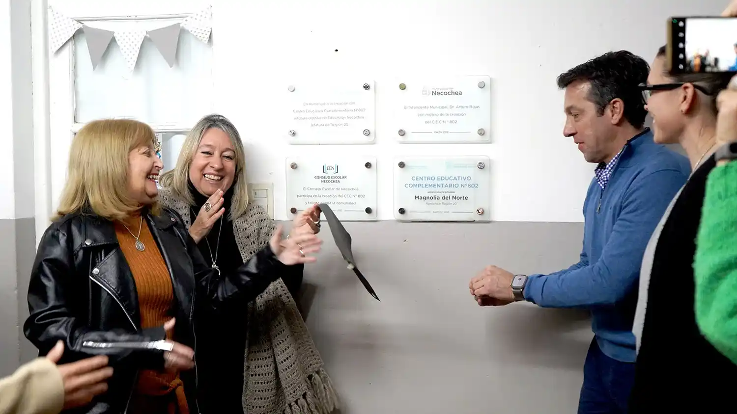 Placa. Con el nombre de “Magnolia del Norte”