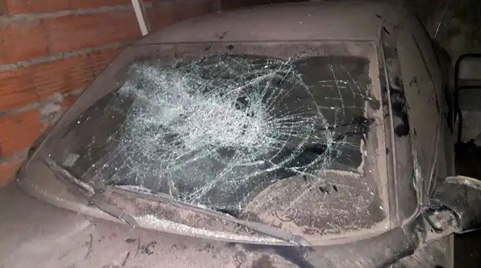 Tras violento incidente en el interior de una casa fue preso