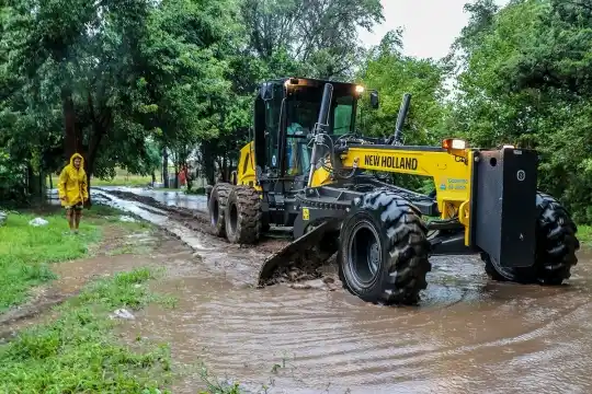 La lluvia volvió a castigar a varios municipios de la Provincia 