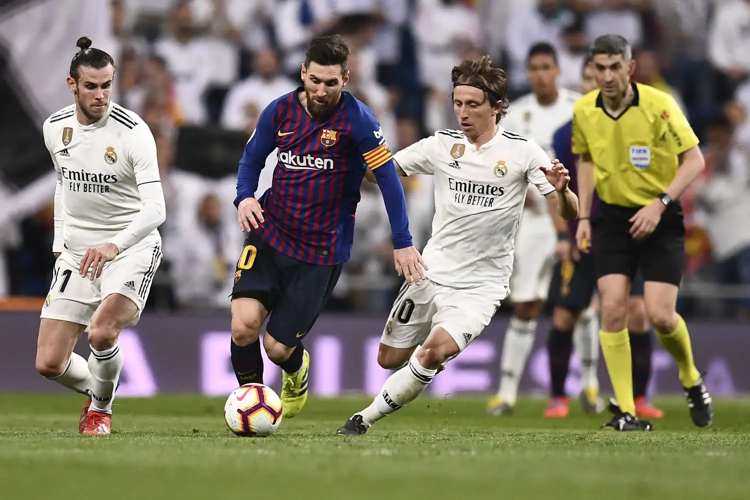 Barcelona festejó otra vez en el Bernabeu