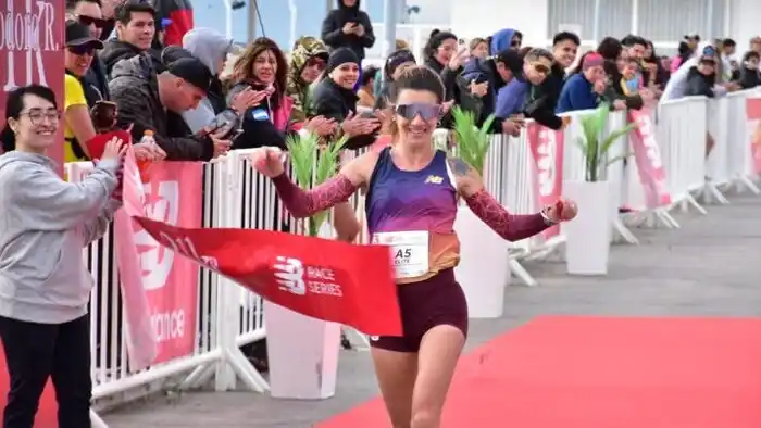 Luján Urrutia se impuso en la Media Maratón de Comodoro