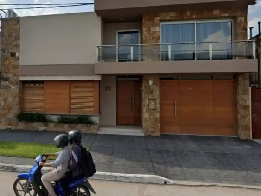 Domicilio particular del fiscal donde se produjo su detención.