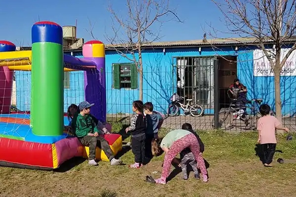 Celebraron el Día del niño en “La Casita”