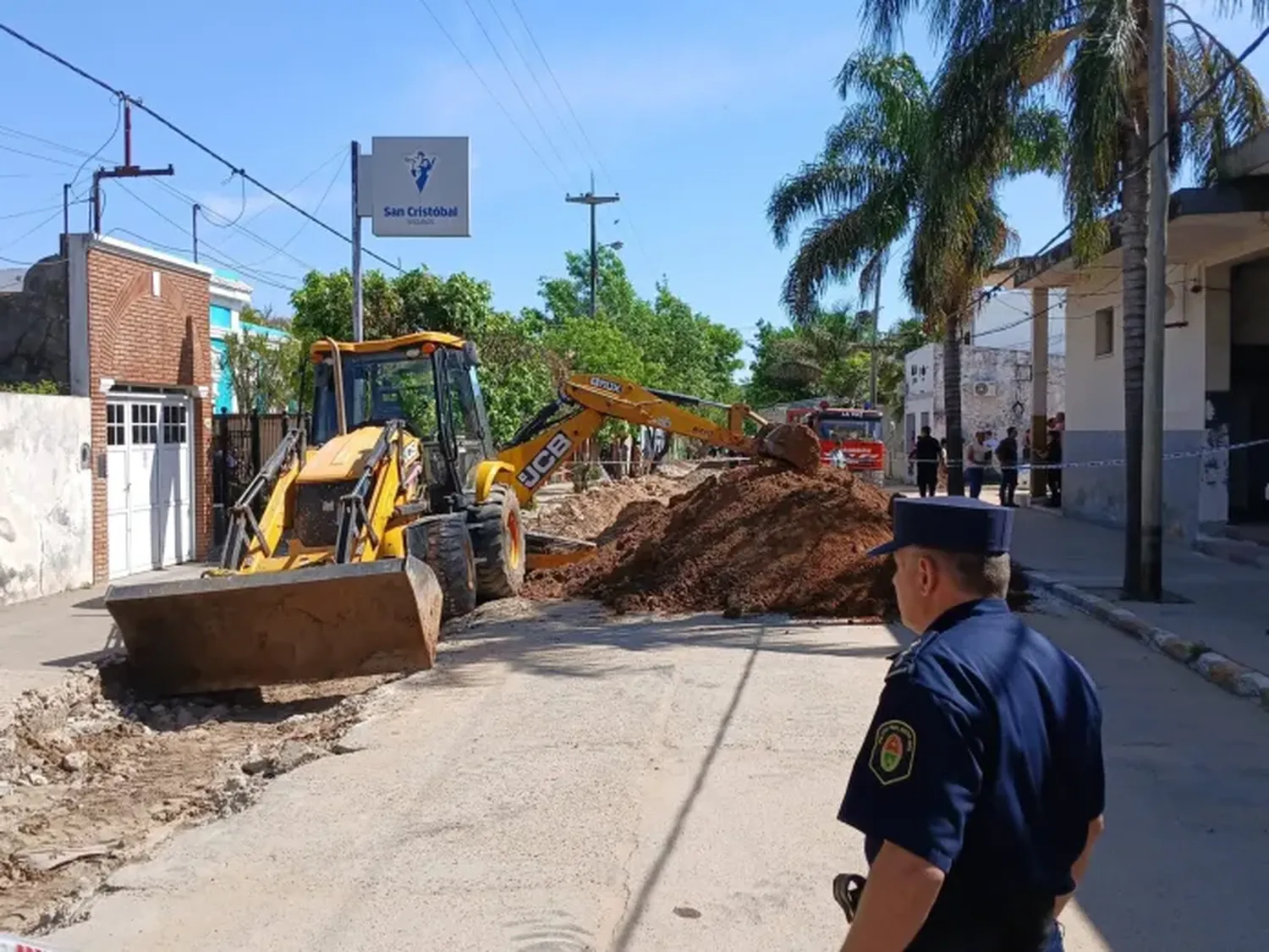 Murió un obrero municipal tras el derrumbe de una obra