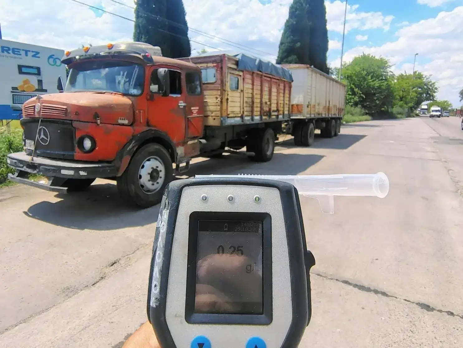 Dos camioneros dieron positivo en controles de alcoholemia en rutas de Venado Tuerto y Recreo - 2