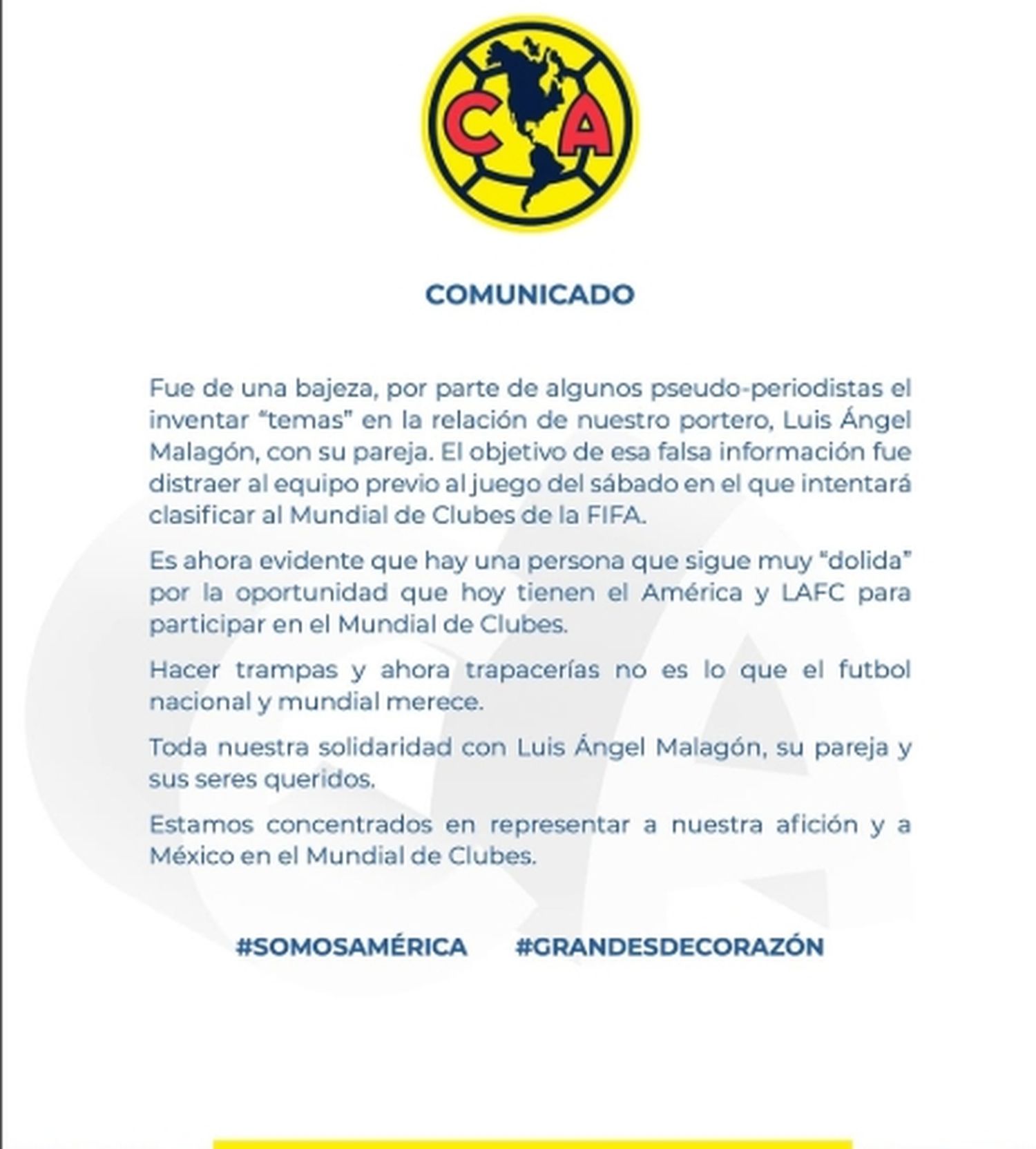 Comunicado