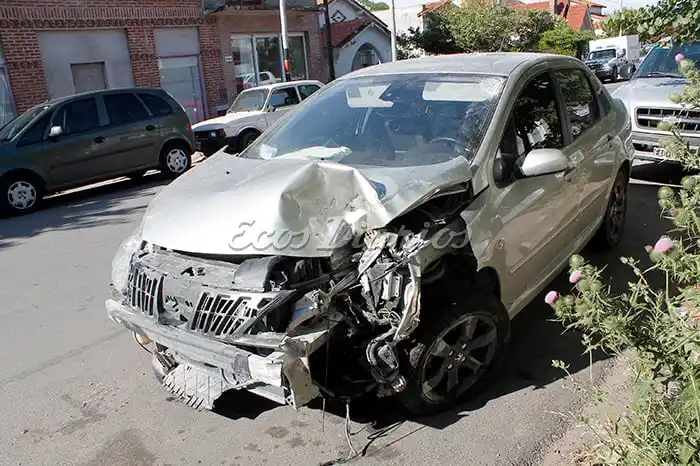 El automóvil. Que conducía Peralta Gómez la noche que protagonizó el siniestro vial en el Puente Dardo Rocha