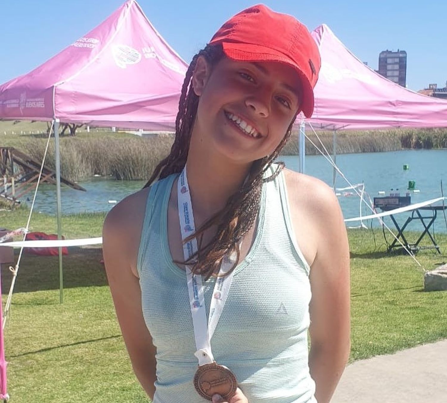 Manuela Funes Roldán. Medalla de bronce en canotaje